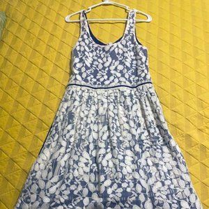 dress with lace overlay